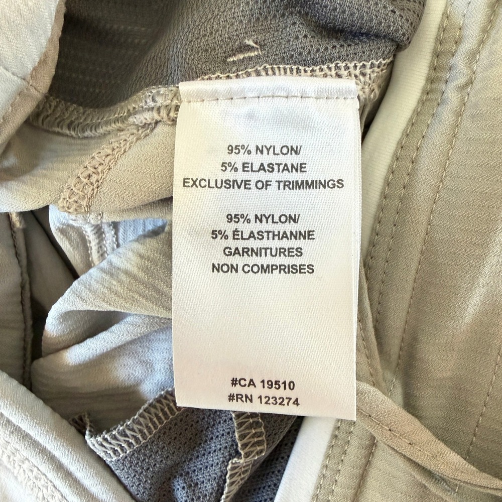 Lole Gray Hiking Camping Pants S 4-Way Stretch Quick Dry UPF 50 Straight‎ Leg - Picture 7 of 11